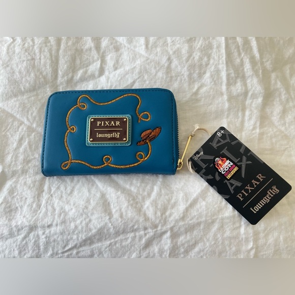 Loungefly Disney Toy Story Woody’s Roundup Zippy Wallet NWT - Picture 2 of 10